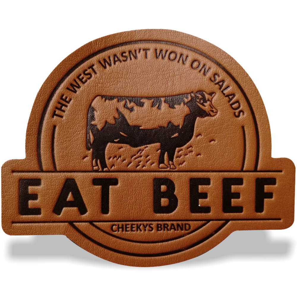 Leather Embossed/Debossed Patches